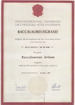 Bachelors Degree: Strategic Studies