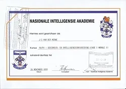 National Intelligence Analyst